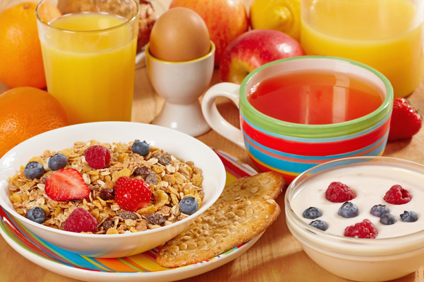 Gezond ontbijt - Foto, afbeelding