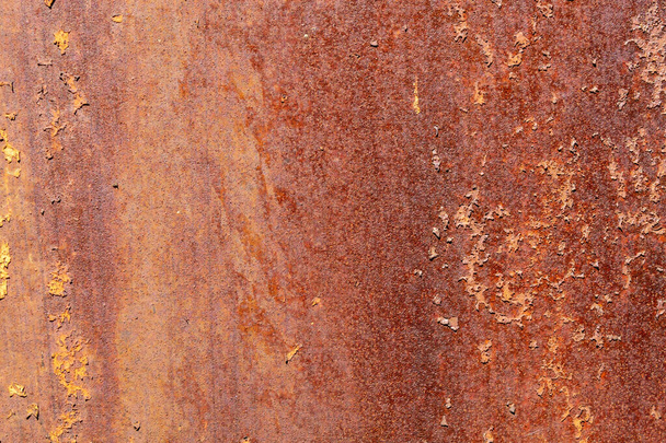 Old Weathered Corrugated Rusty Metal Texture - Photo, Image