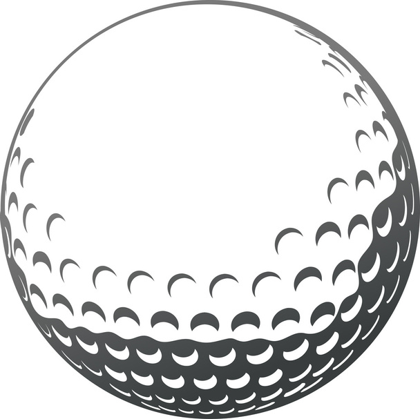 Golfball - Vektor, Bild