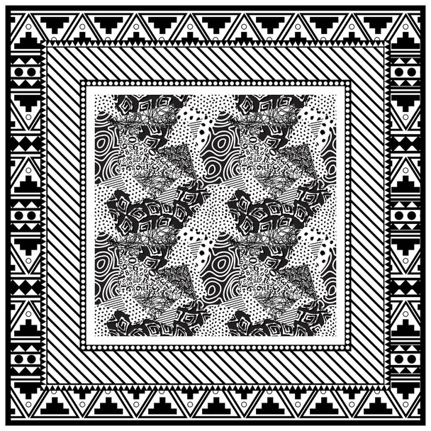 foulard fond abstrait - Vecteur, image