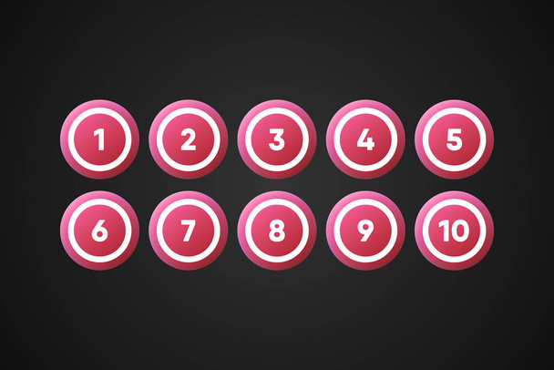 Bingo ballen Vector Illustratie - Vector, afbeelding