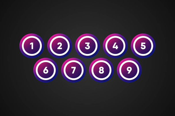 Bingo Balls Vector Illustration - Vetor, Imagem