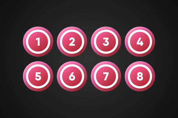 Bingo Balls Vector Illustration - Вектор,изображение