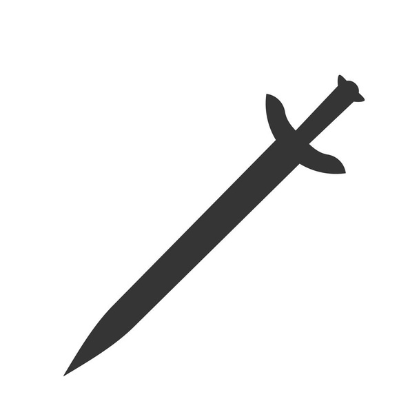 Icona della spada vettoriale piatta
. - Vettoriali, immagini