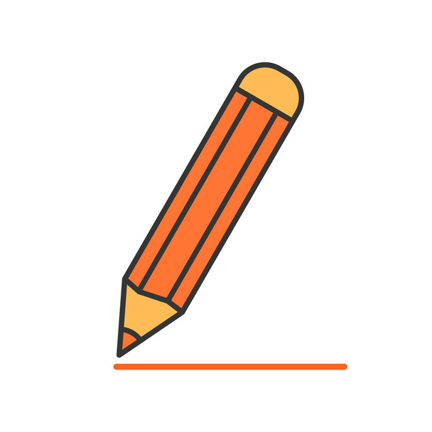 Icono del lápiz - vector
. - Vector, Imagen