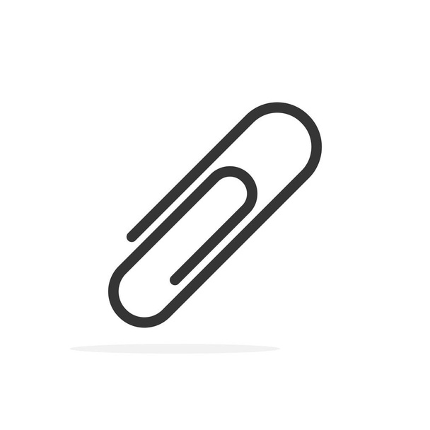 Paper Clip Mockup. Realistic Metal Offic Graphic by microvectorone