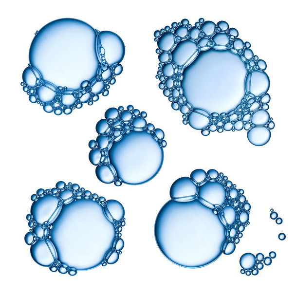 zeepbellen textuur. - Foto, afbeelding
