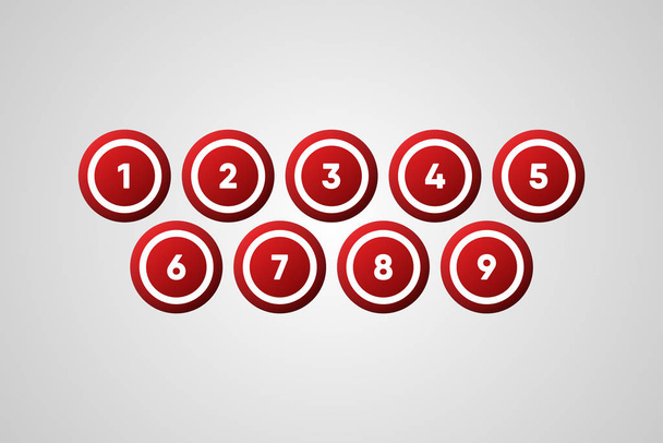 Bingo Balls Vector Illustration - Vektor, Bild
