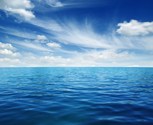 sininen merivesi
  - Valokuva, kuva