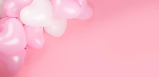 Valentinstag herzförmige Luftballons - Foto, Bild