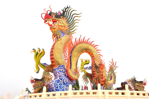 Drachen chinesisches Neujahr, chinesische Neujahrsaktivitäten - Foto, Bild