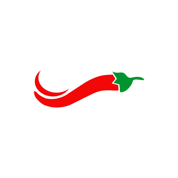 Plantilla de ilustración de vectores de diseño de logotipo de chile rojo
 - Vector, imagen