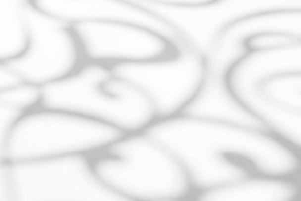 Sombra de gota orgánica en una pared blanca - Foto, imagen