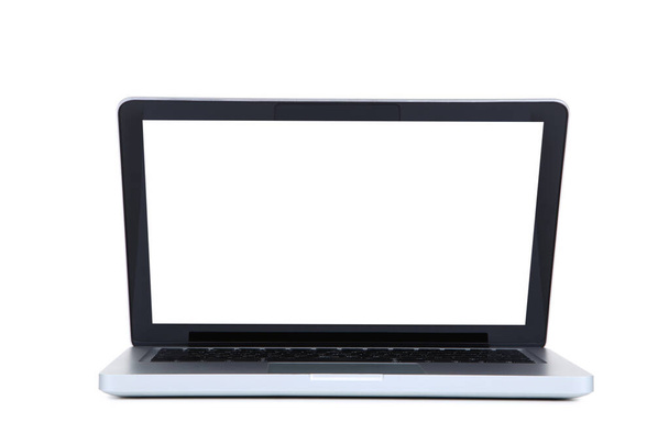 Computer portatile isolato su sfondo bianco - Foto, immagini