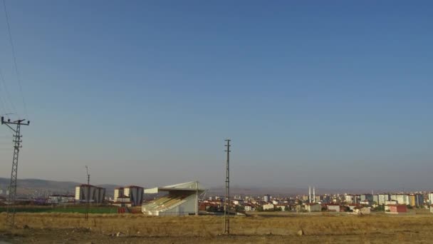 Turkije, Yozgat, sorgun stad, uitzicht op de stad - Video