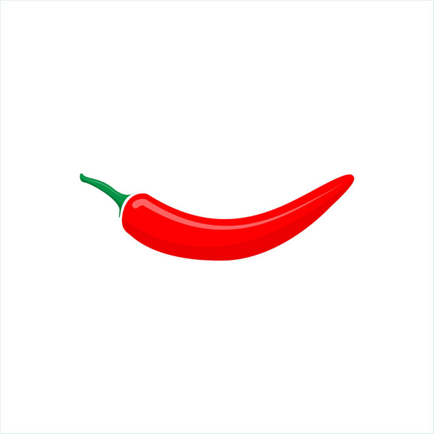 Red hot chili peper vector isolate sur fond blanc pour la conception graphique, logo, site Web, médias sociaux, application mobile, ui illustration - Vecteur, image