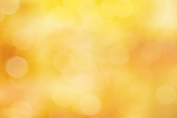 Abstract yellow bokeh light background - Foto, Imagen