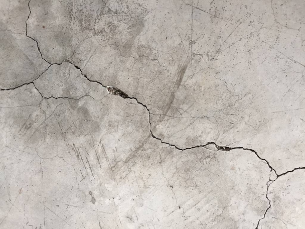 crack concrete on the floor - 写真・画像