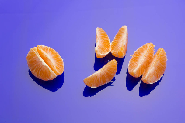 Tangerina fruta doce de pele laranja da família dos citrinos
. - Foto, Imagem
