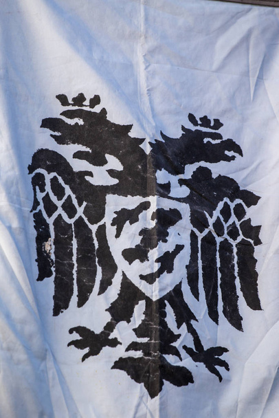 Herb średniowiecznego logo - Zdjęcie, obraz