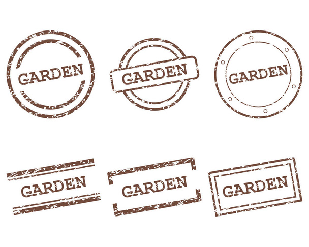 Садовые марки
 - Вектор,изображение