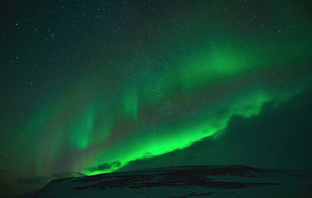 アイスランドの北の光は - 写真・画像