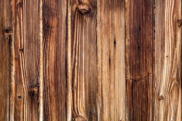 Brownish Old Weathered Wooden Panels - Foto, imagen