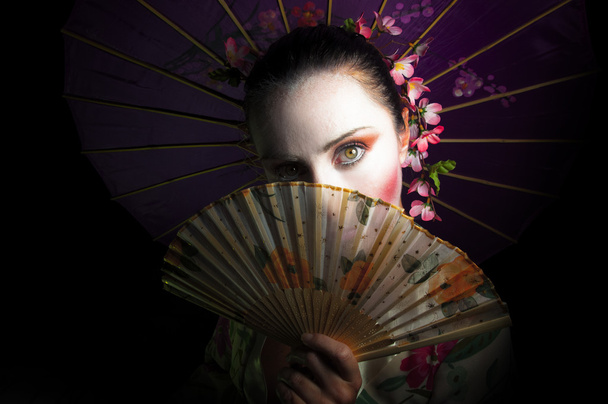 Geisha japonesa
 - Foto, imagen