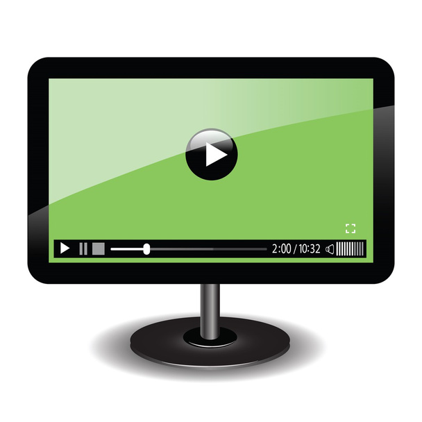 monitor con lettore video web
 - Vettoriali, immagini