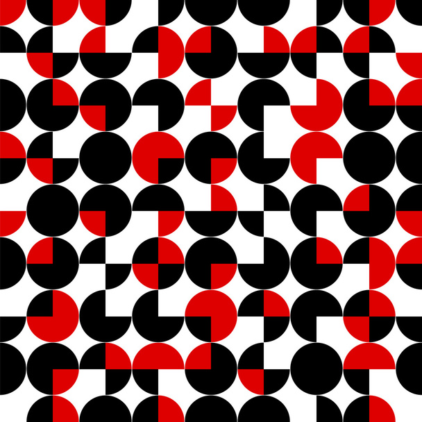 безшовний візерунок кіл.абстрактний геометричний фон.вектор
 - Вектор, зображення