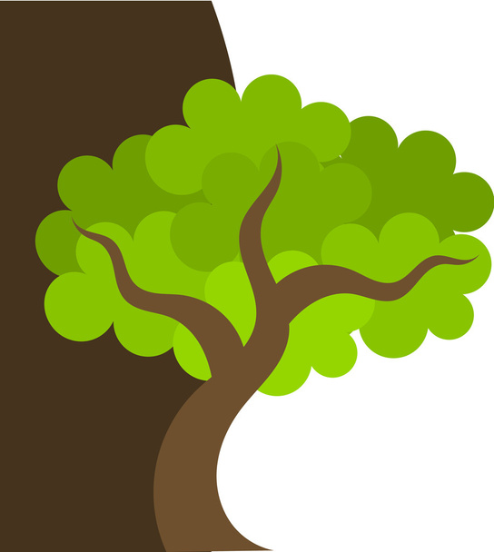 Tree illustration - Vektor, obrázek