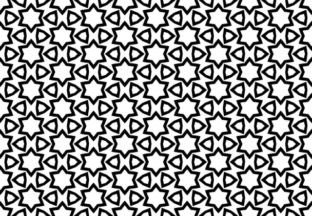 nahtlose Darstellung geometrischer Muster. Hintergrund - Foto, Bild