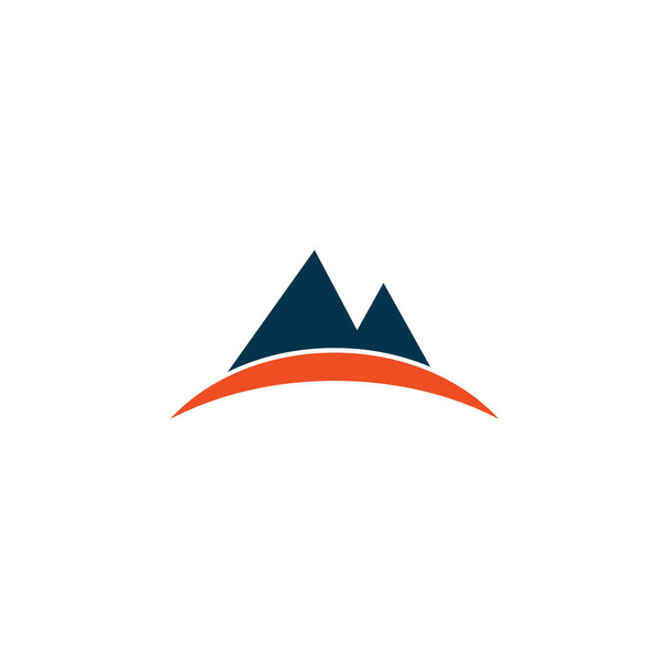 Mountain logo design vector template - Vector, Image