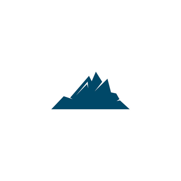Modelo de vetor de design de logotipo de montanha - Vetor, Imagem