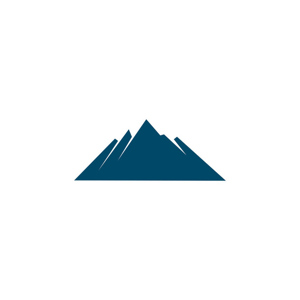 Dağ logosu tasarım vektör şablonu - Vektör, Görsel