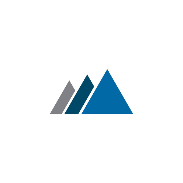Modèle vectoriel de logo de montagne - Vecteur, image
