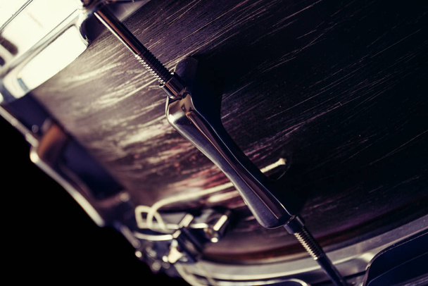 Detail of a drum kit closeup - Foto, afbeelding