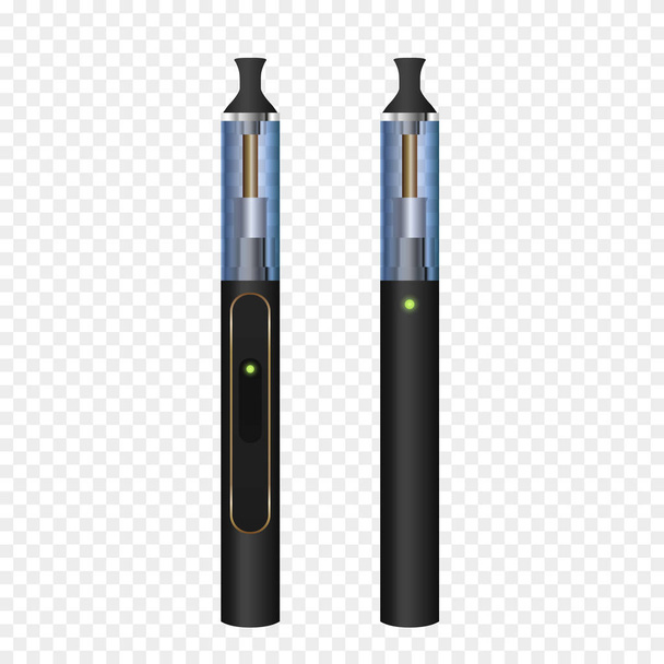 Realistische elektronische Zigarette - Vektor, Bild