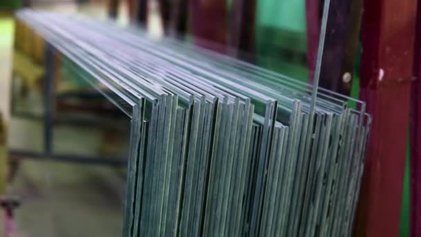 Hojas de fabricación de fábrica templado paneles de vidrio flotado claro cortado a medida
 - Imágenes, Vídeo