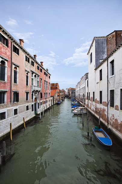Buildings along a canal, Venice - Foto, afbeelding