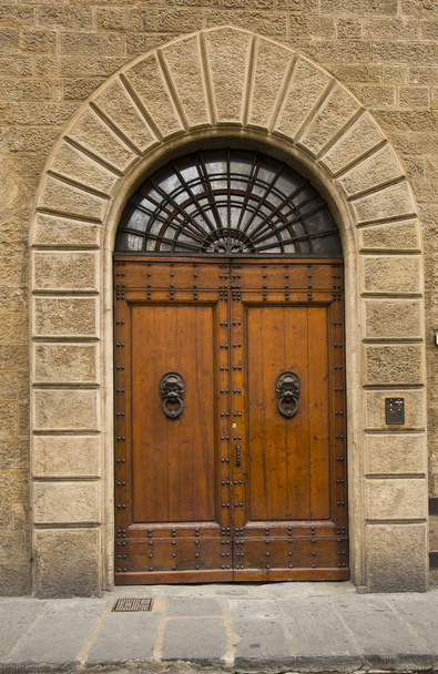 Entrance of a building, Florence - Foto, imagen