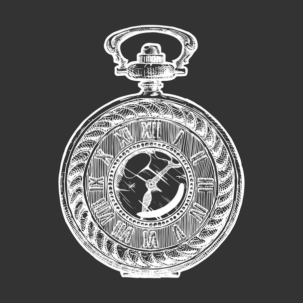 illustration of pocket watch - Vektor, obrázek