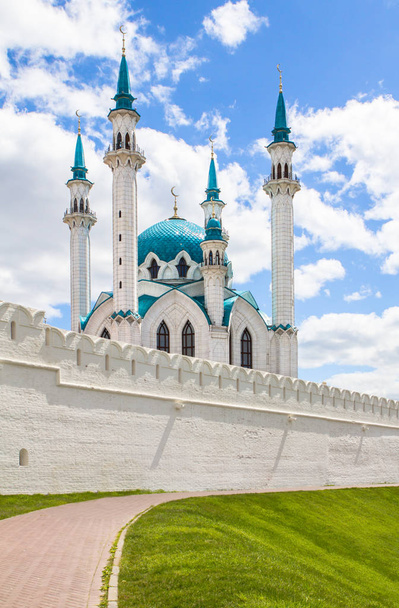 Kul-Sharif-Mosque in Kazan - Fotoğraf, Görsel