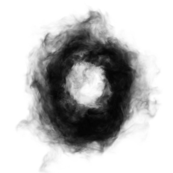 Circle of smoke. - Photo, image