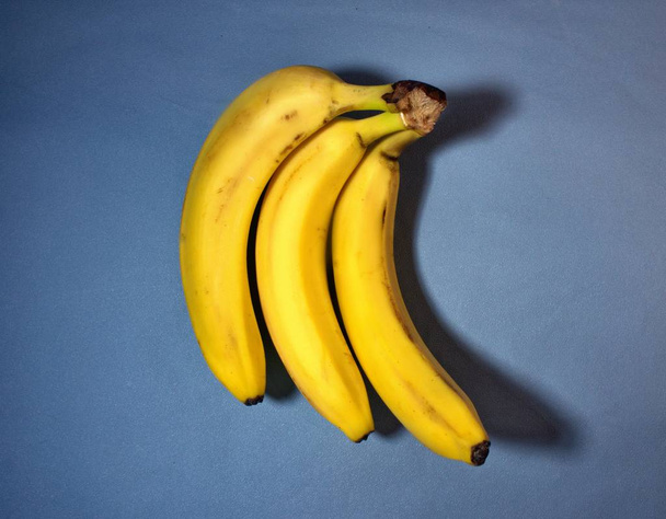 banana on a deep background poster - Fotoğraf, Görsel