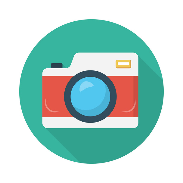 capture vector flat color icon - Διάνυσμα, εικόνα