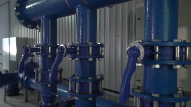 Water Valves Pipes System - 映像、動画