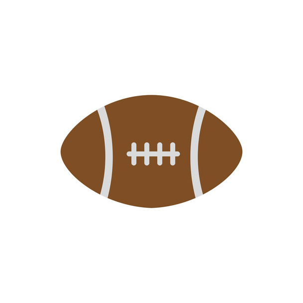 Amerikan futbol topu vektör tasarımı - Vektör, Görsel