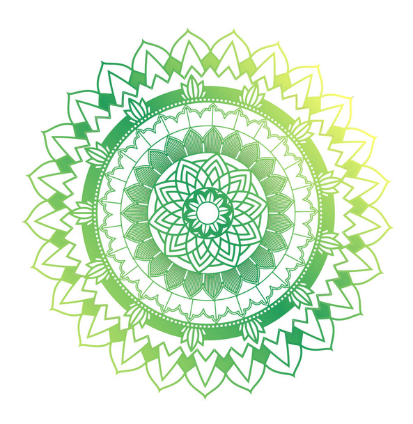 Mandala patterns on isolated background - Vector, Image