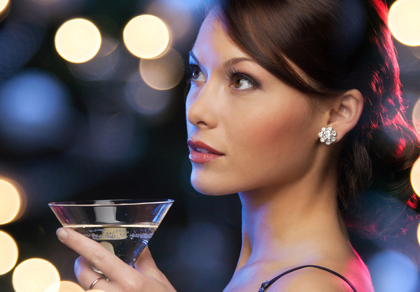 Woman with cocktail - Fotó, kép